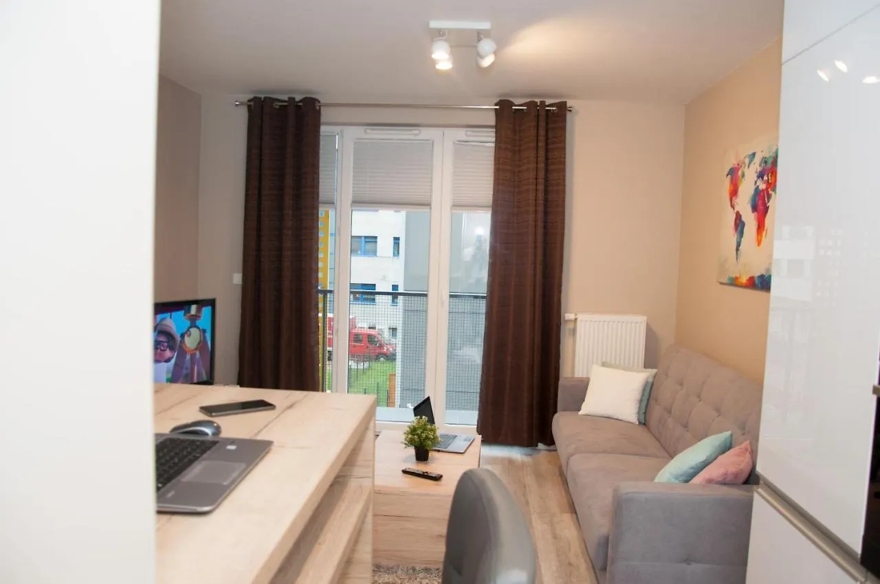 Apartament Cybernetyki Mokotow Warsaw Apartment